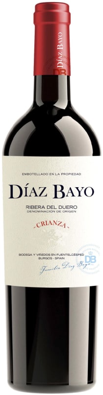 Bodegas Diaz Bayo Crianza 2015 Front Bottle Shot