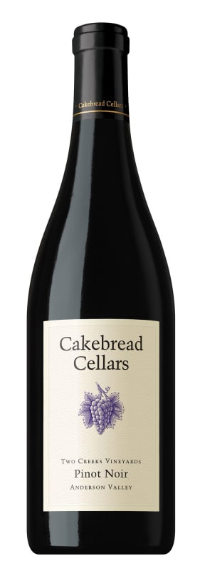 Cakebread Two Creeks Vineyards Pinot Noir 2016 Front Bottle Shot