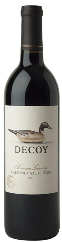Decoy Sonoma Cabernet Sauvignon 2016 Front Bottle Shot