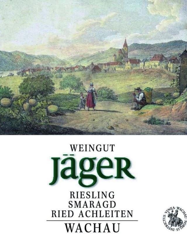Weingut Jaeger Austria Achleiten Smaragd Riesling 2011 Front Label