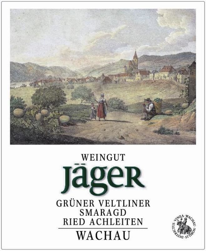 Weingut Jaeger Austria Achleiten Smaragd Gruner Veltliner 2009 Front Label