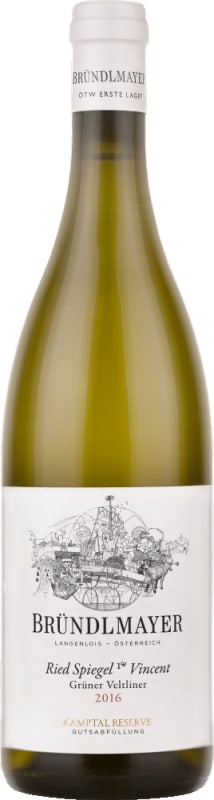 Brundlmayer Vincent's Spiegel Gruner Veltliner 2016 Front Bottle Shot