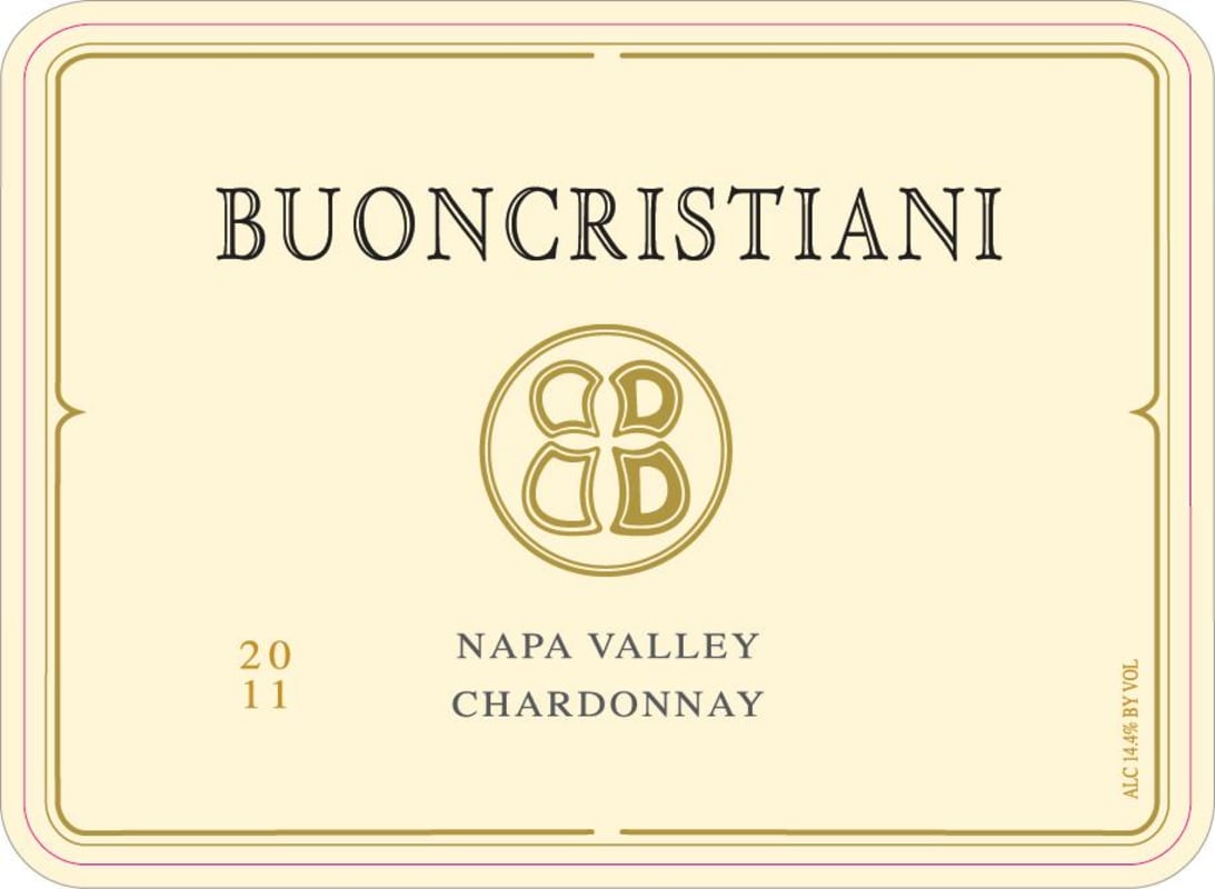 Buoncristiani Chardonnay 2011 Front Label
