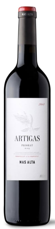 Bodegas Mas Alta Artigas Priorat 2015 Front Bottle Shot