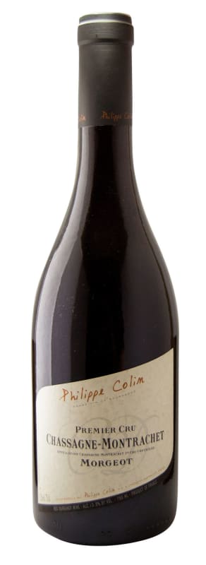 Philippe Colin Chassagne-Montrachet Morgeot Premier Cru Rouge 2016 Front Bottle Shot