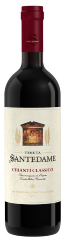 Ruffino Chianti Classico Tenuta Santedame 2012 Front Bottle Shot
