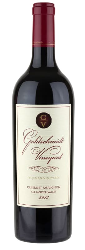 Goldschmidt Vineyard Yoeman Cabernet Sauvignon 2013 Front Bottle Shot