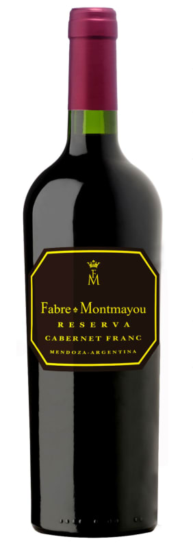 Fabre Montmayou Reserva Cabernet Franc 2016 Front Bottle Shot