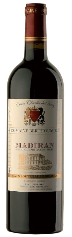 Domaine Berthoumieu Charles de Batz Madiran 2013 Front Bottle Shot