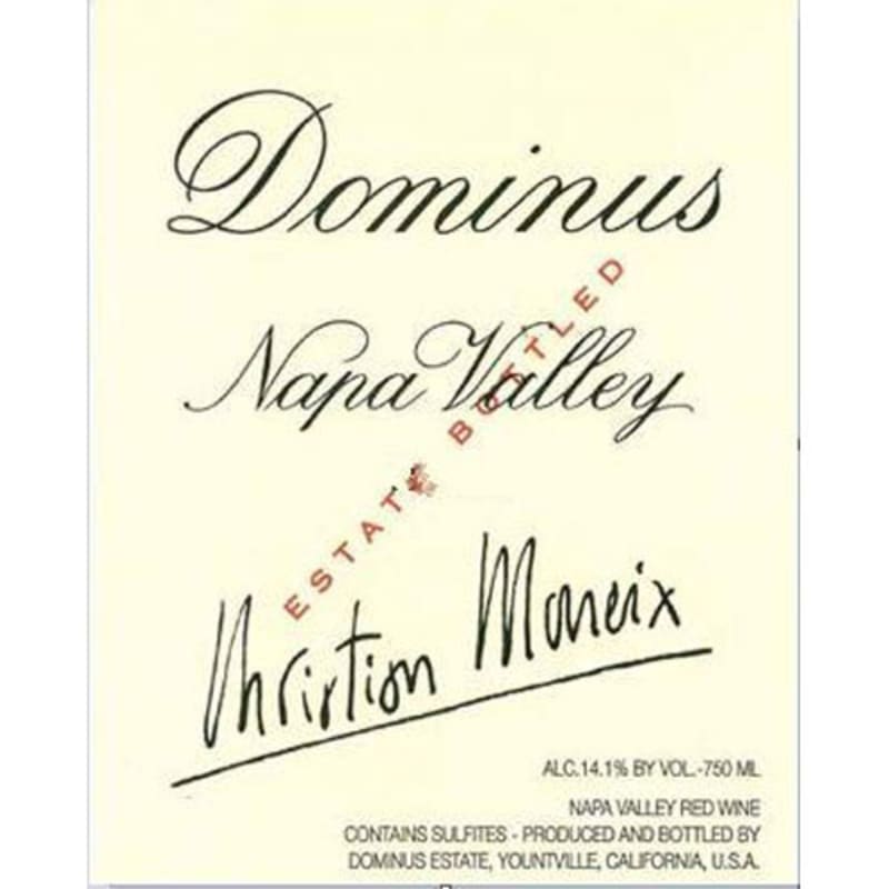 Dominus Estate (6 Liter Bottle) 2015 Front Label