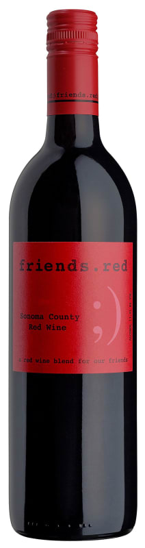 Pedroncelli friends.red 2016 Front Bottle Shot