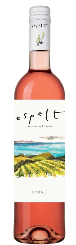 Espelt Corali Rose 2017 Front Bottle Shot