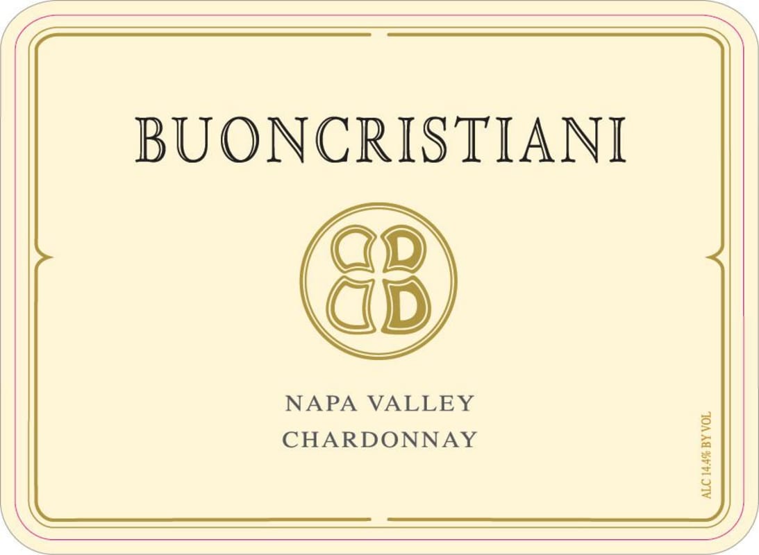 Buoncristiani Chardonnay 2013 Front Label