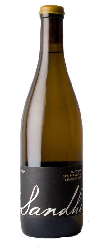 Sandhi Bentrock Chardonnay 2015 Front Bottle Shot