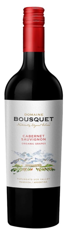 Domaine Bousquet Organic Cabernet Sauvignon 2016 Front Bottle Shot