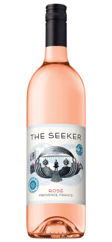 The Seeker Rose 2017 Front Bottle Shot