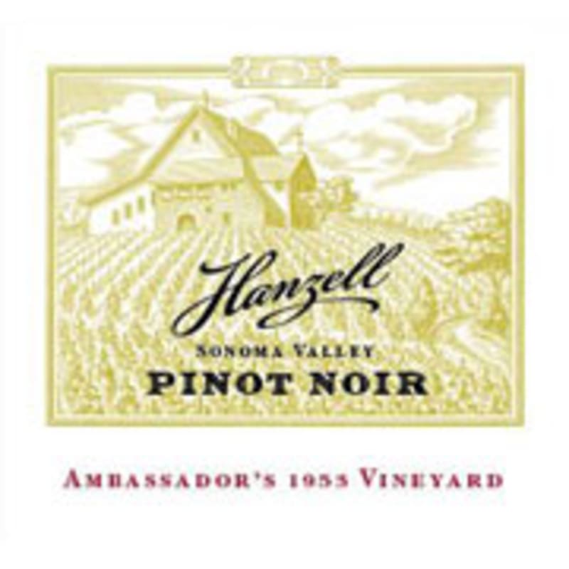 Hanzell Pinot Noir 1997 Front Label