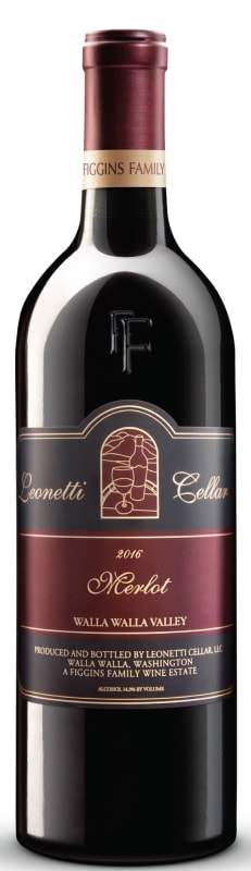 Leonetti Merlot 2016 Front Bottle Shot