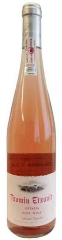 Txomin Etxaniz Rose 2017 Front Bottle Shot