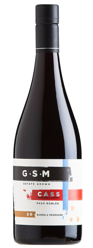 Cass Winery GSM 2015 Front Bottle Shot