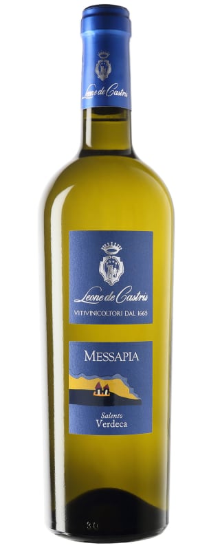 Leone de Castris Verdeca Bianco Messapia 2016 Front Bottle Shot