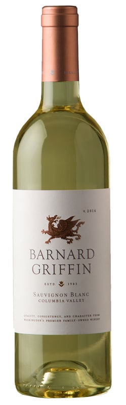 Barnard Griffin Sauvignon Blanc 2016 Front Bottle Shot