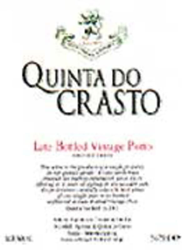 Quinta do Crasto Late Bottled Vintage Port 2000 Front Label