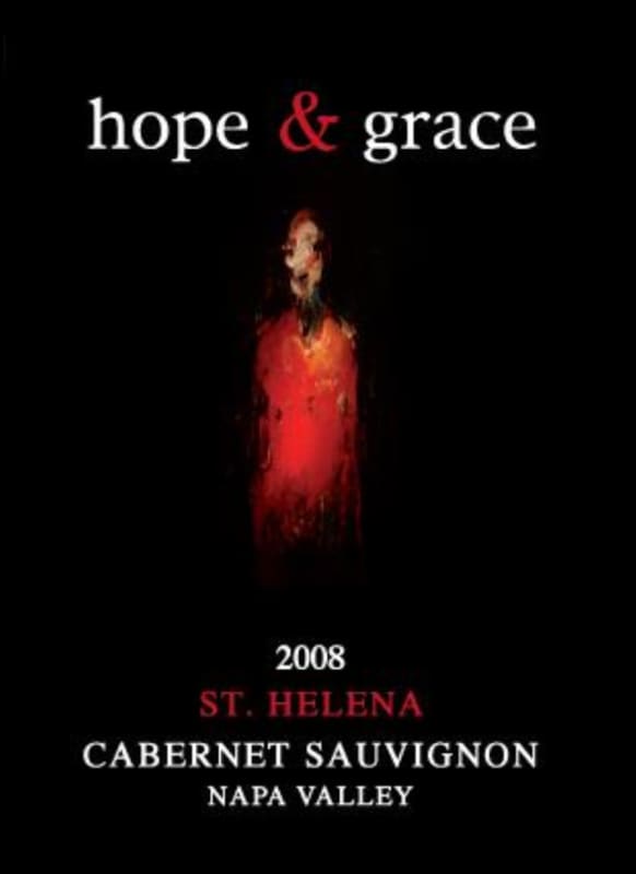 Hope & Grace Wines Cabernet Sauvignon 2008 Front Label
