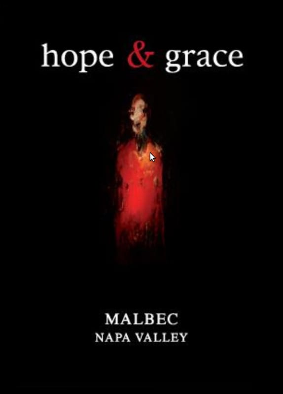 Hope & Grace Wines Malbec 2009 Front Label