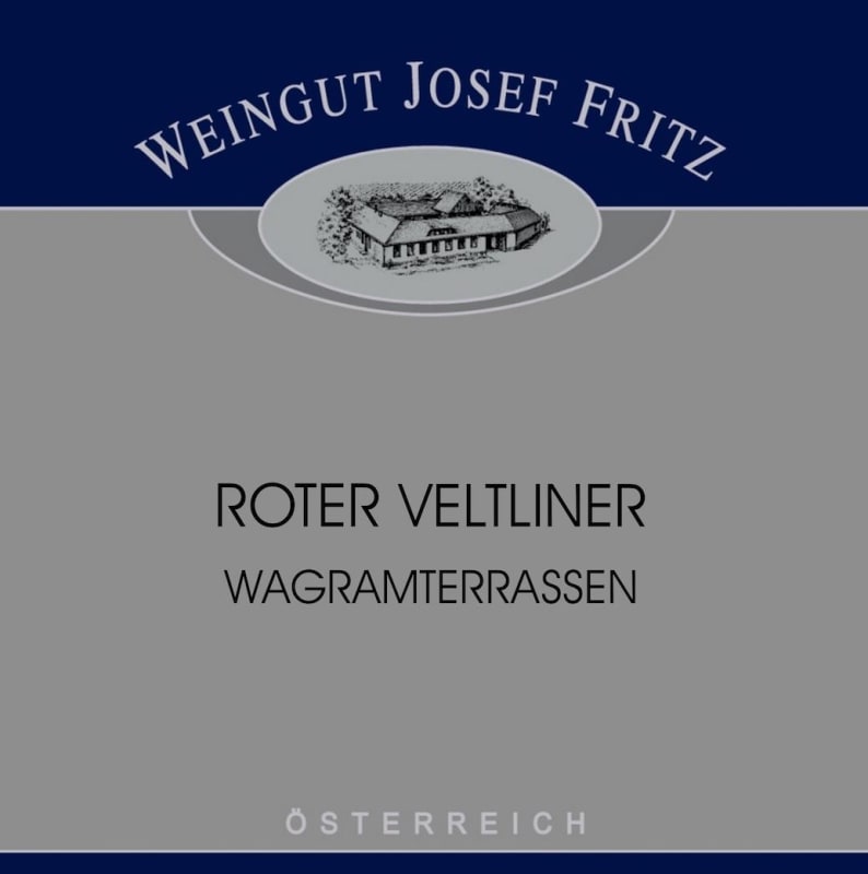 Weingut Josef Fritz Wagramterrassen Roter Veltliner 2015 Front Label