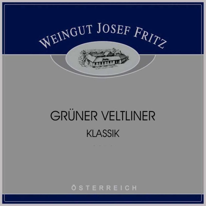 Weingut Josef Fritz Klassik Gruner Veltliner 2015 Front Label