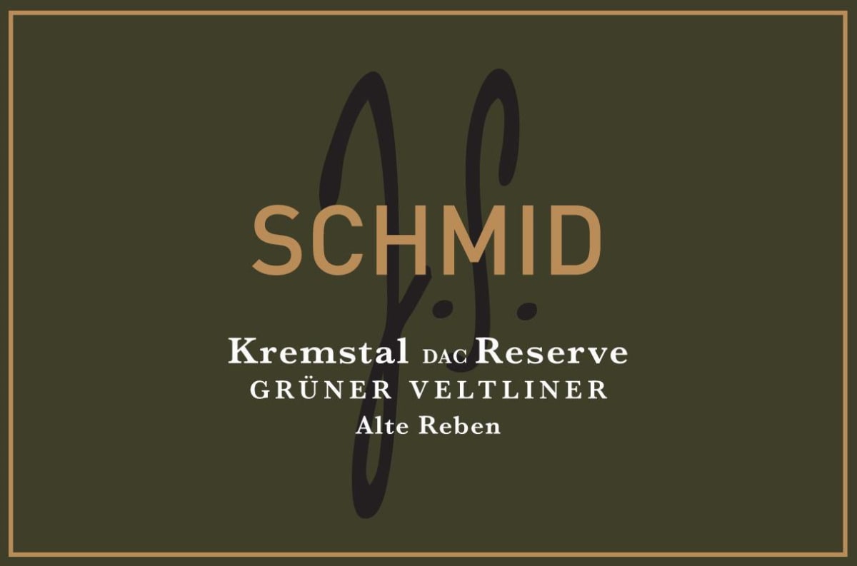 Weingut Josef Schmid Alte Reben Reserve Gruner Veltliner 2010 Front Label