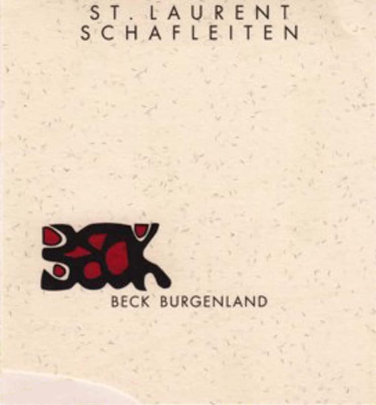 Judith Beck Schafleiten Saint Laurent 2013 Front Label