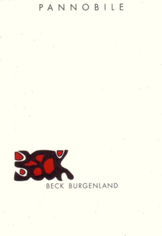 Judith Beck Pannobile Rot 2011 Front Label