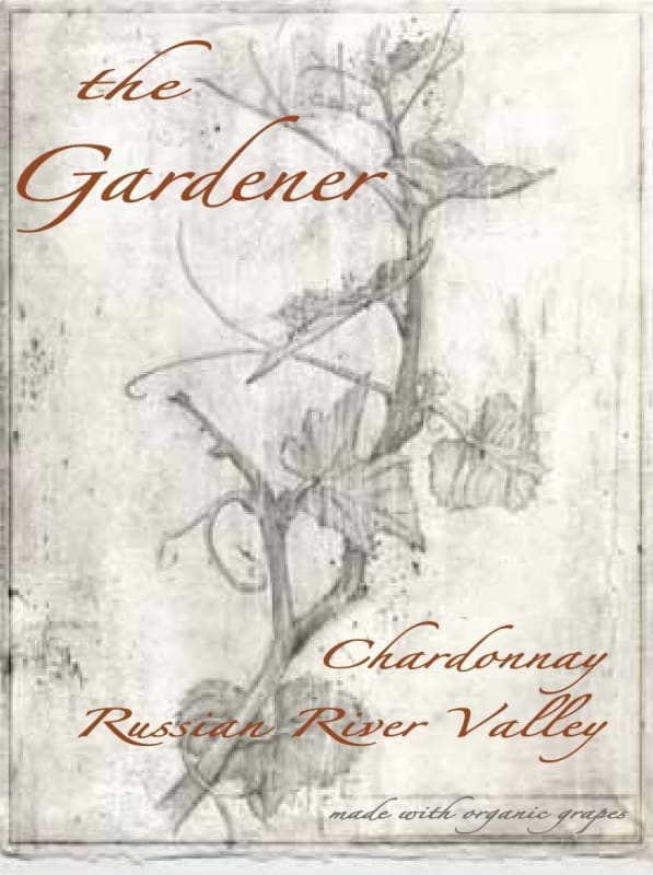 Horse & Plow Winery The Gardener Chardonnay 2013 Front Label