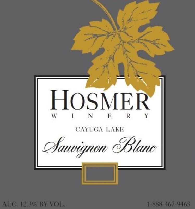 Hosmer Winery Sauvignon Blanc 2015 Front Label
