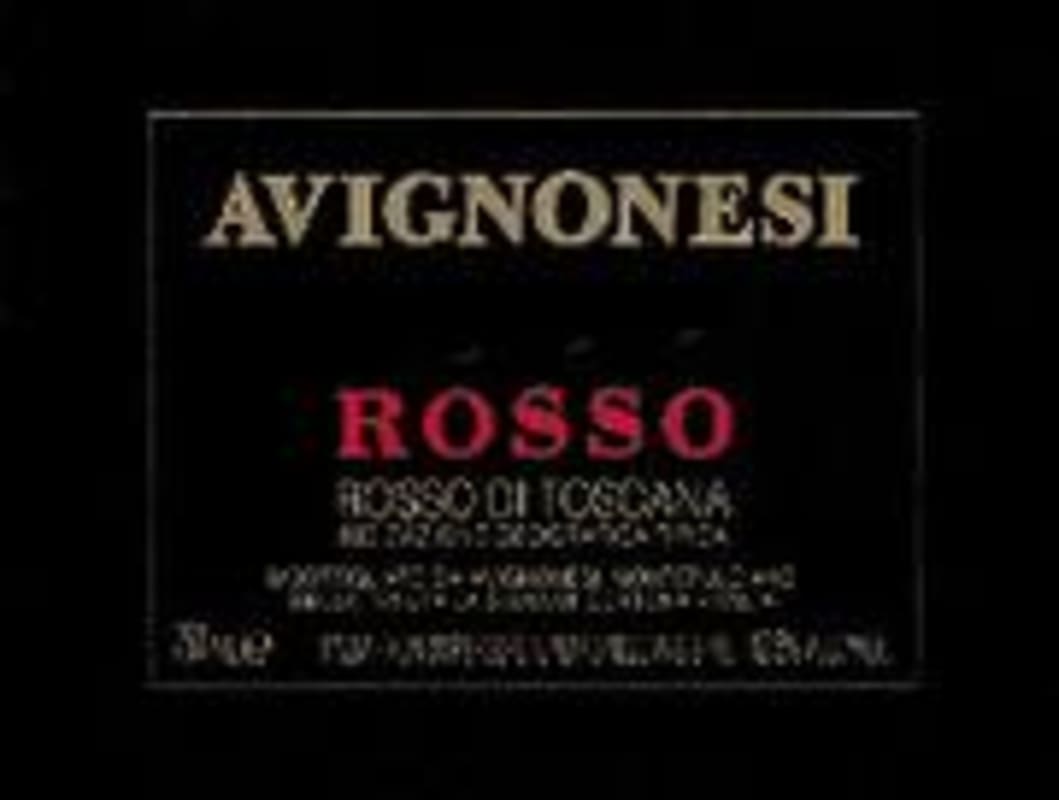 Avignonesi Rosso di Toscana 1999 Front Label