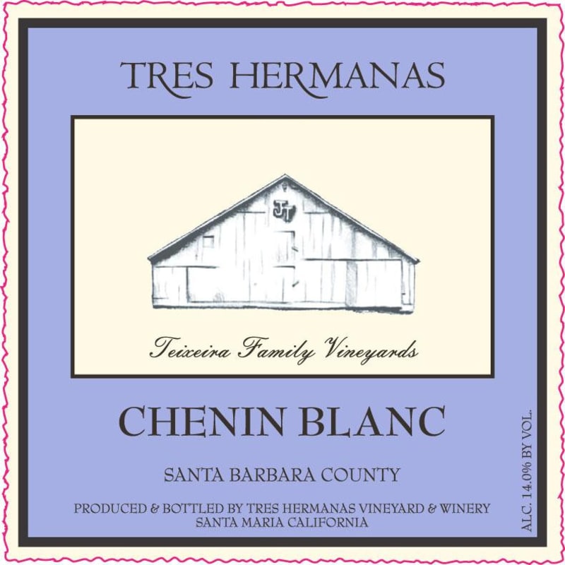 Tres Hermanas Vineyard & Winery Chenin Blanc 2011 Front Label