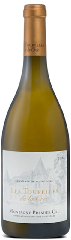 Chateau de la Cree Les Tourelles Montagny Premier Cru 2014 Front Bottle Shot