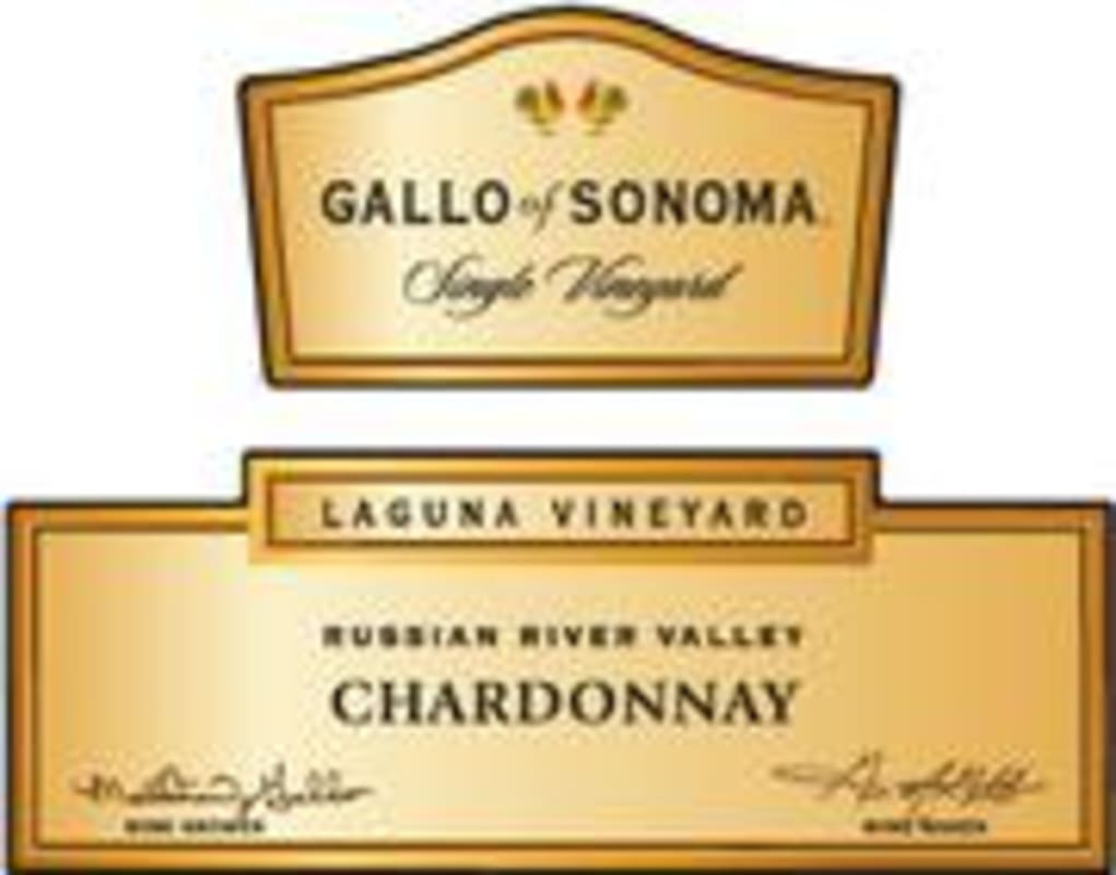 Gallo of Sonoma Laguna Chardonnay 1999 Front Label
