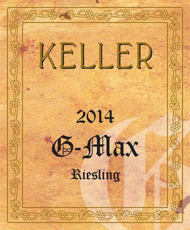 Weingut Keller G-Max Trocken Riesling 2014 Front Label
