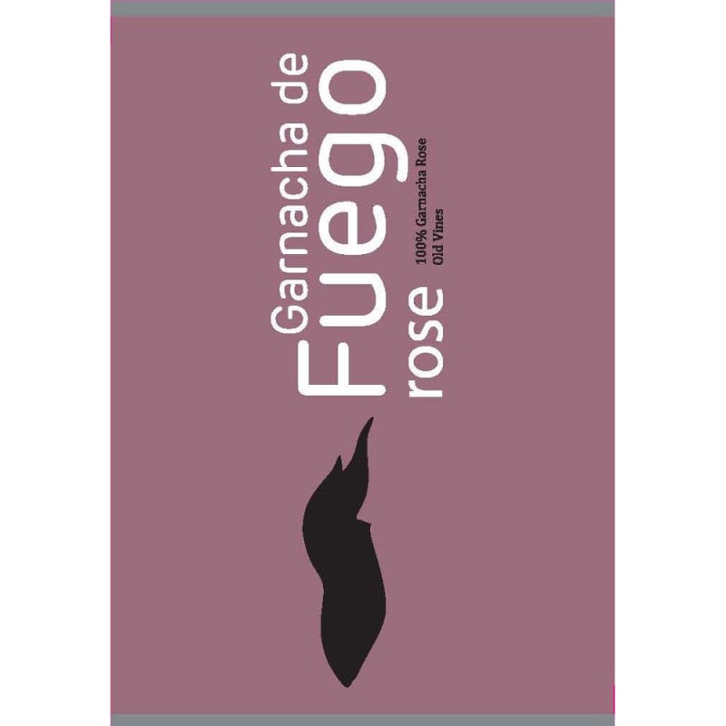 Garnacha de Fuego Rose 2017 Front Label