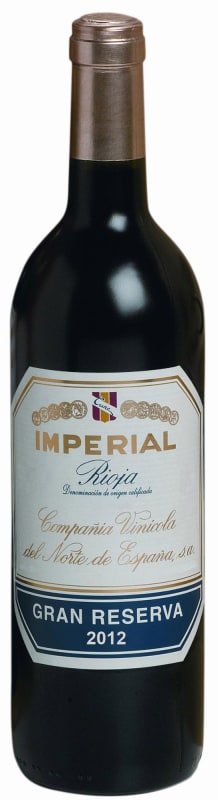 CVNE Imperial Gran Reserva Rioja 2012 Front Bottle Shot