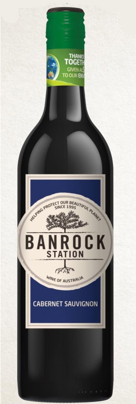 Banrock Station Cabernet Sauvignon 2016 Front Bottle Shot