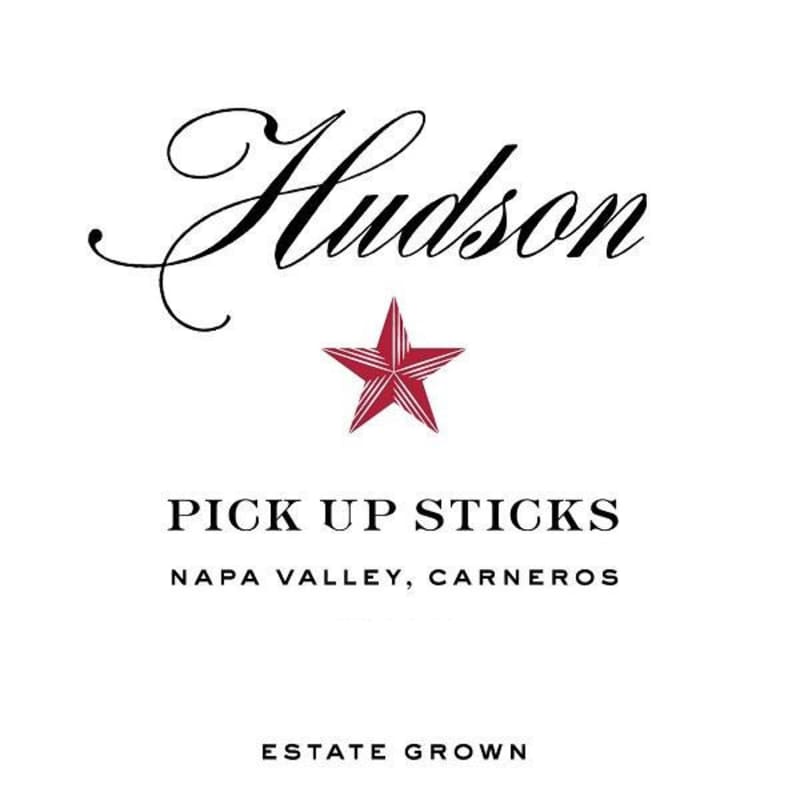 Hudson Pick Up Sticks Red 2014 Front Label