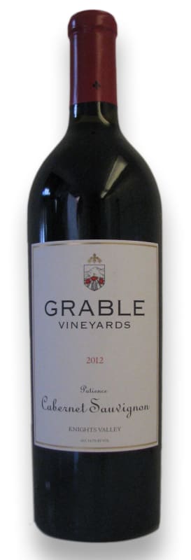 Grable Vineyards Patience Cabernet Sauvignon 2012 Front Bottle Shot