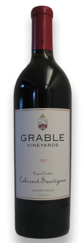 Grable Vineyards Liquid Twitter Cabernet Sauvignon 2012 Front Bottle Shot