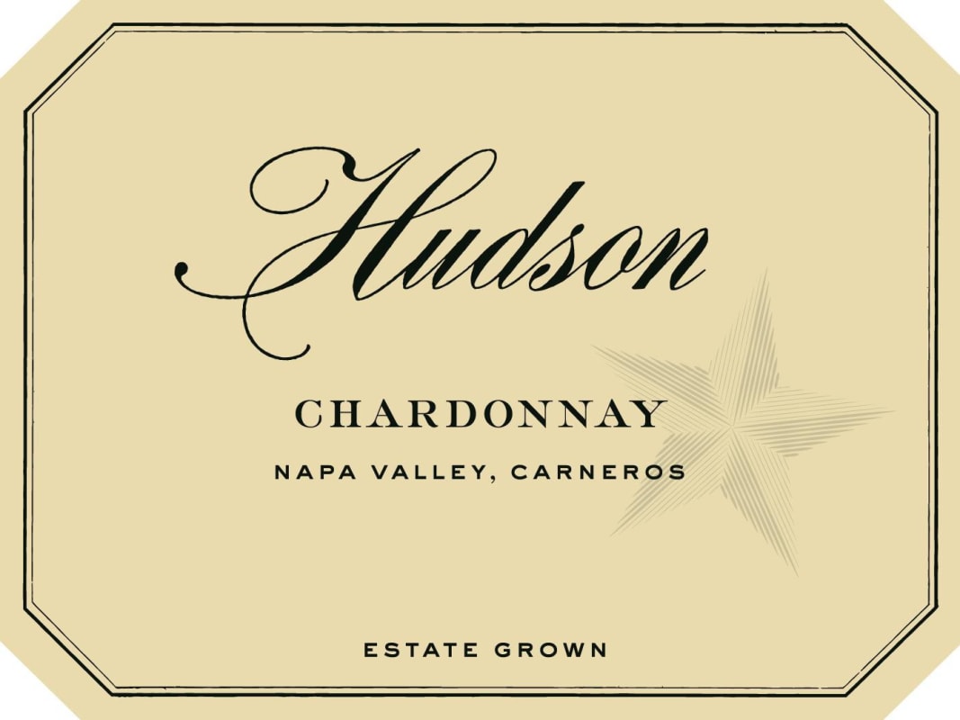 Hudson Chardonnay 2013 Front Label