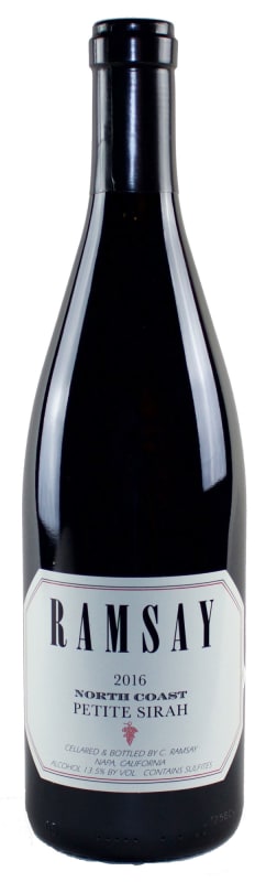 Ramsay Petite Sirah 2016 Front Bottle Shot