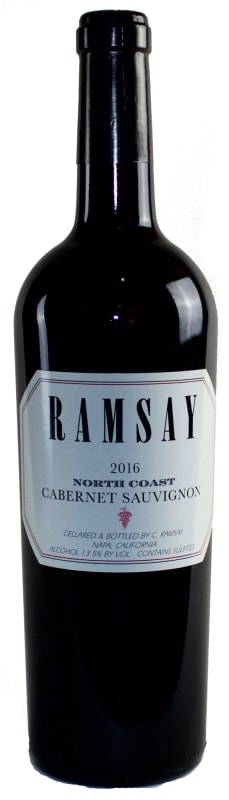 Ramsay Cabernet Sauvignon 2016 Front Bottle Shot